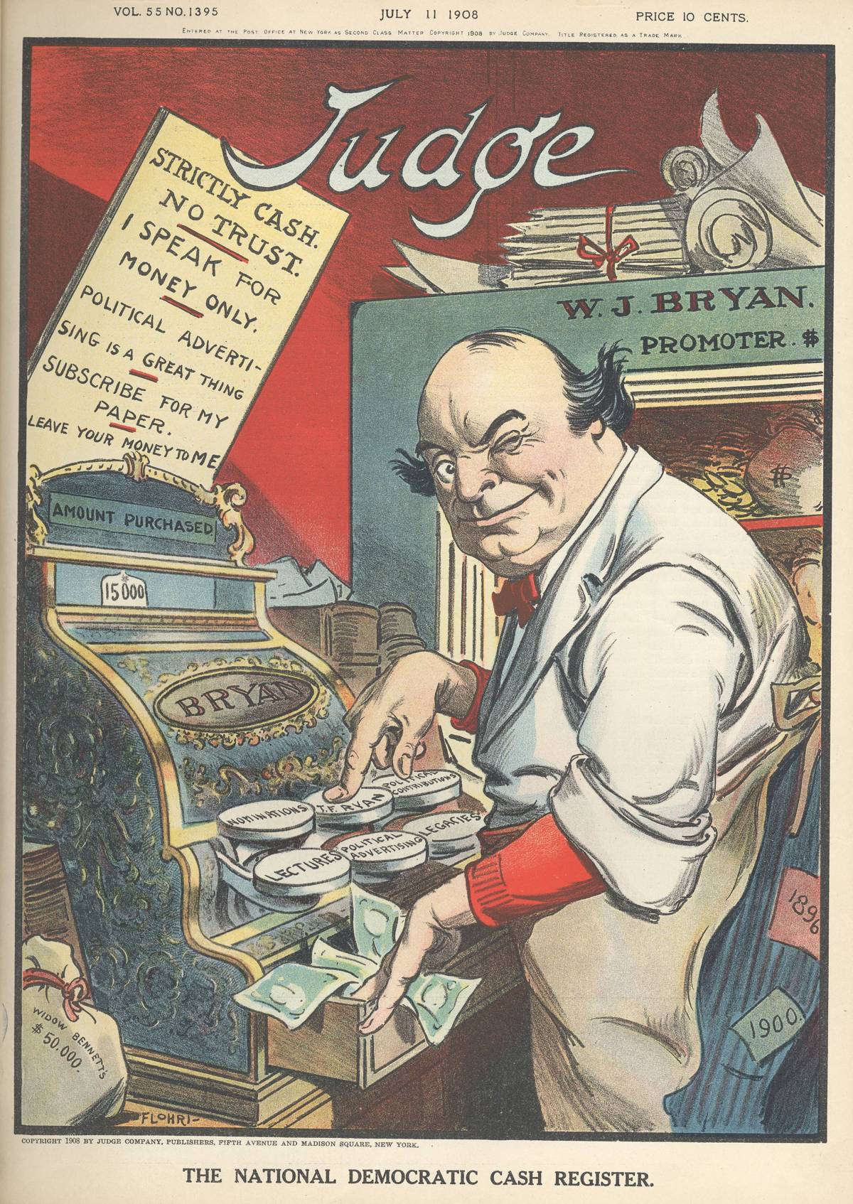 HarpWeek | Elections | 1908 Large Cartoons